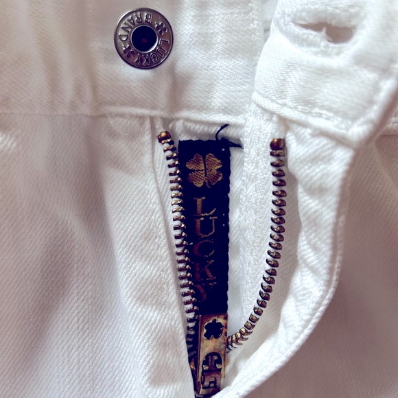 Lucky's Dungarees Jeans (White) - Picture 6 of 9